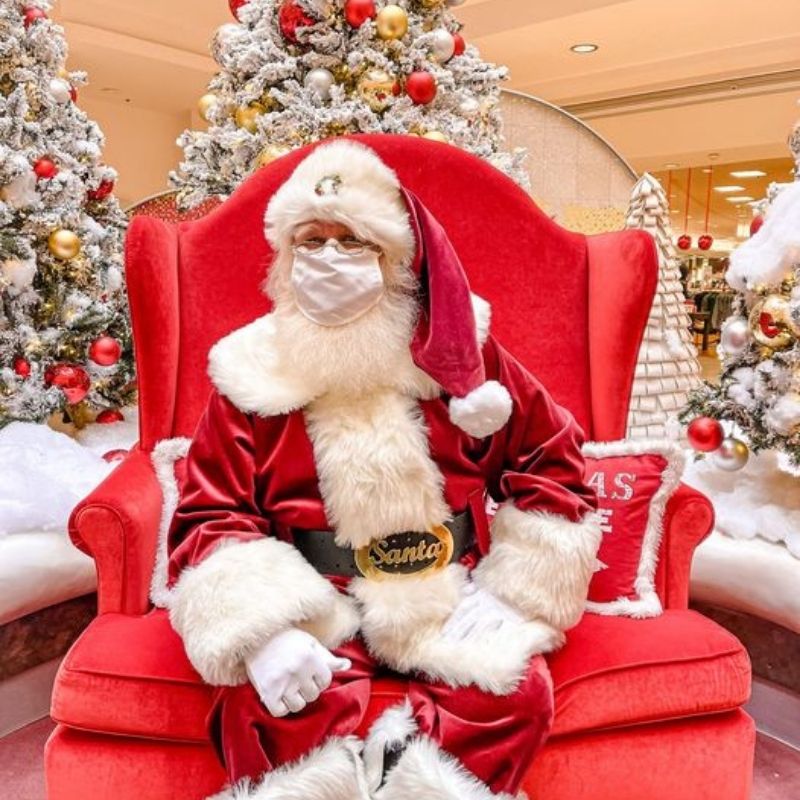 Santa Claus at Westfield Mall