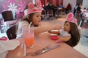 American Girl Bistro Birthday Party