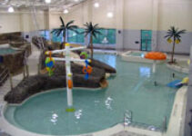 Germantown Indoor Swim Center: Water Slides, Buckets & Pool