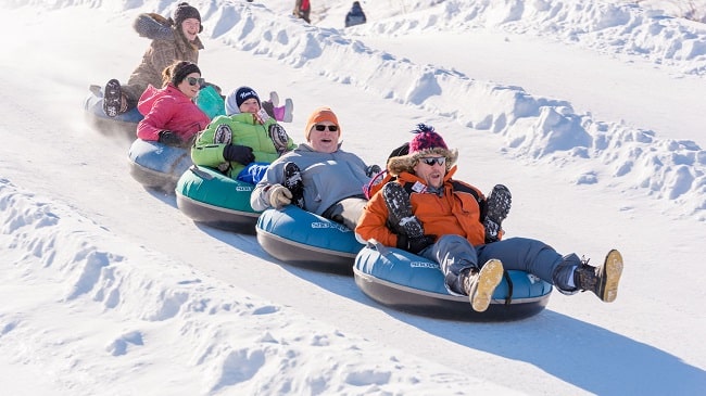 Snow Tubing Near Washington DC