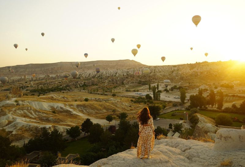 A stock image of Hot Air Balloon Festival