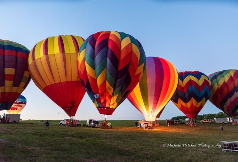 Hot air shop balloon virginia