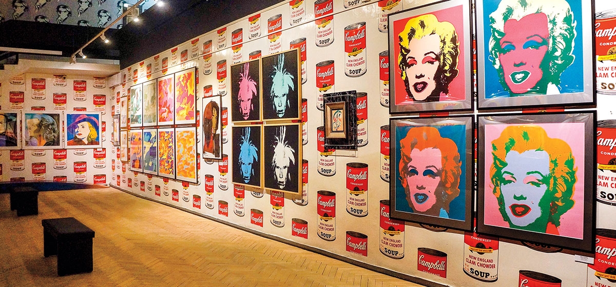 The Andy Warhol Museum second floor