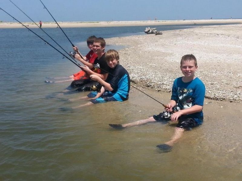 fishing at flag ponds nature park