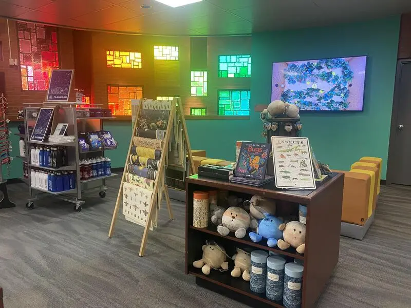 The gift shop at Flandrau Science Center and Planetarium
