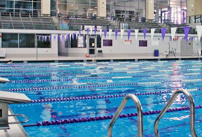 Swimming pool at Germantown Indoor Swim Center