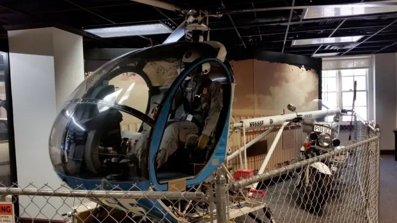 Helicopter at Phoenix Police Museum
